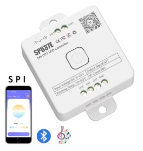 Sterownik digital SP636E taśma LED MONO cyfrowa 12A 5-24V płynąca woda