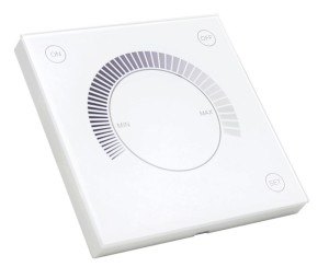 ŚCIEMNIACZ DOTYKOWY RF do Taśmy LED 230V szklany panel biały
