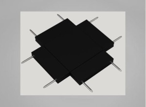 Łącznik X do szyny magnetycznej SLIM