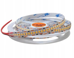 Taśma LED SMD 2835 24V 20W Neutralna 4000k 10m Jakość PREMIUM MEGA MOCNA 3M