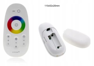 Sterownik RGB RF 2.4G Zestaw Pilot + Odbiornik 12V/24V 10A 120W/240W FUT025